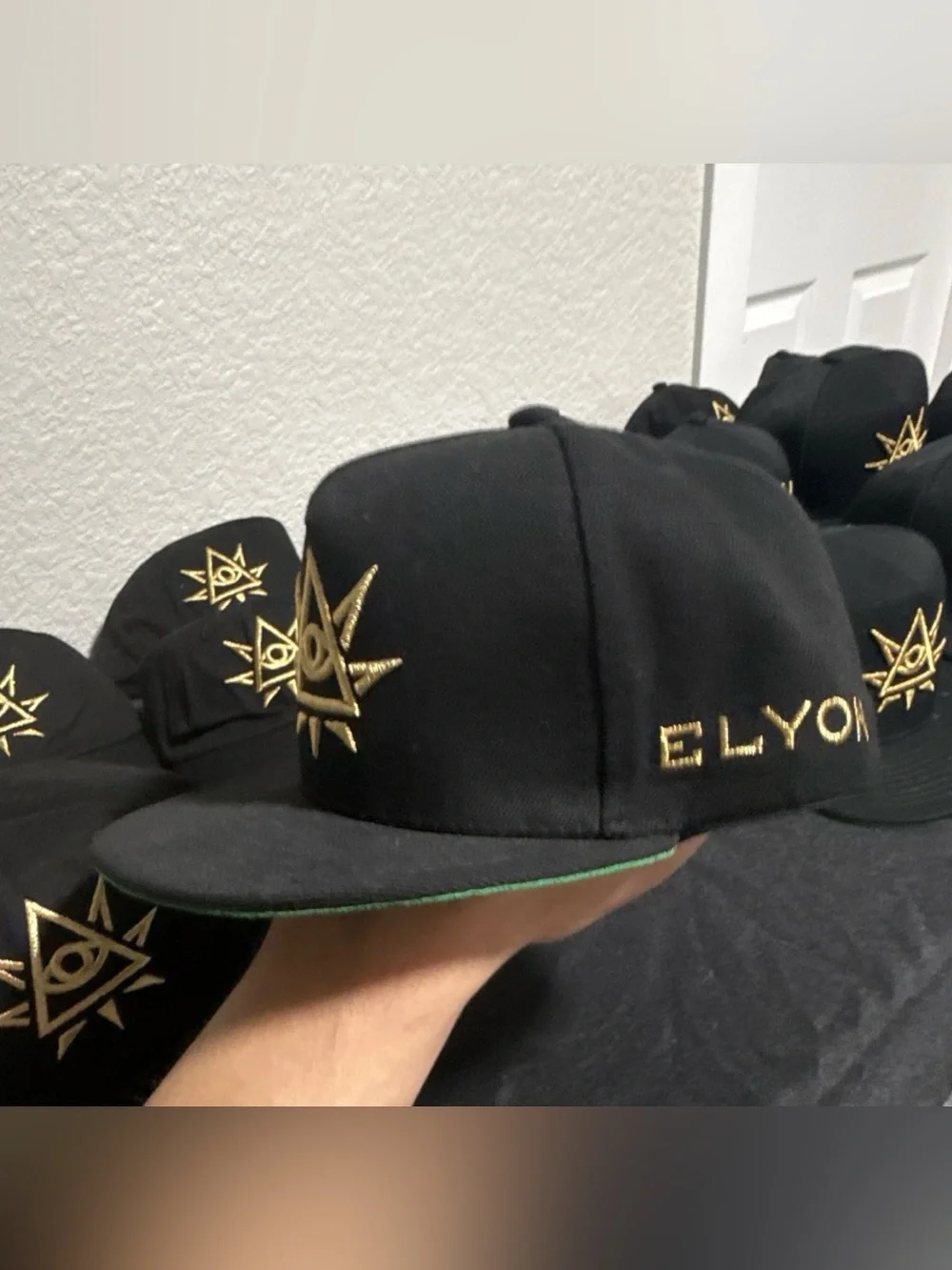 ELYON California Cannabis Brand Hat Bundle - 15 hats (7 SnapBack and 8 Dad Hat)